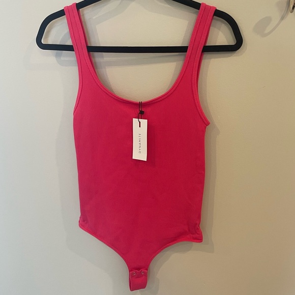NWT Dynamite Seamless Tank Bodysuit - Picture 3 of 8